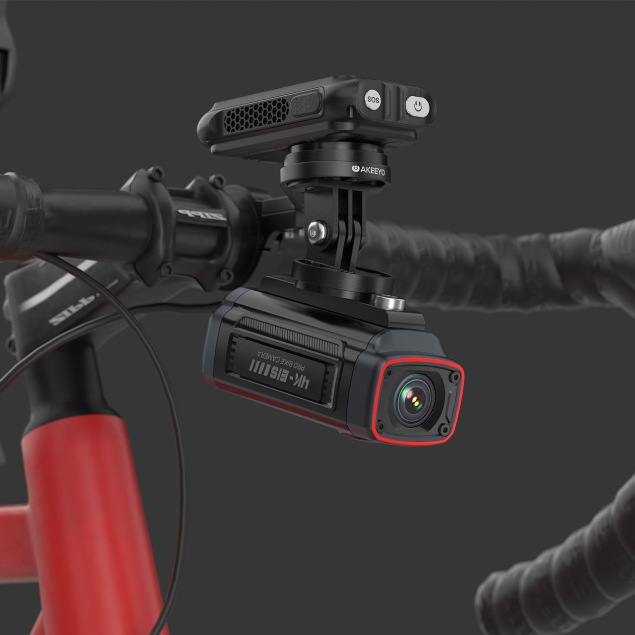 最新版の自転車/バイク用手ブレ補正機能搭載ドライブレコーダー | AKY-710Pro