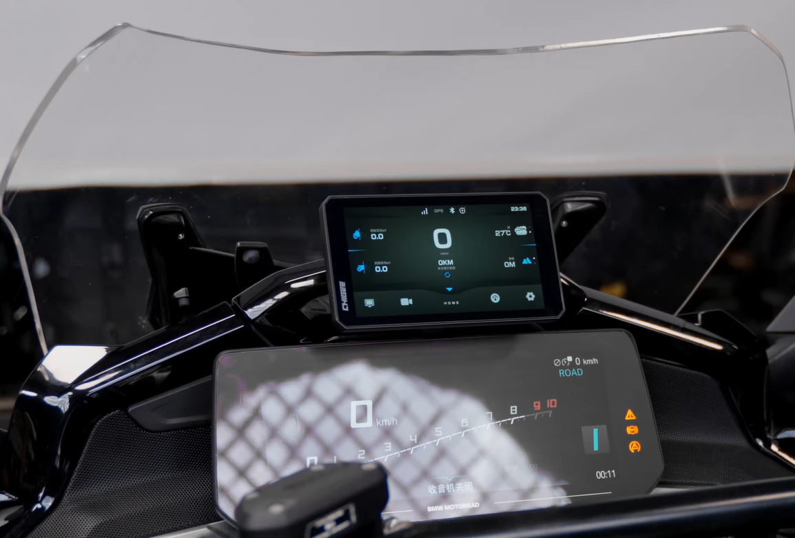 BMW 10.25インチTFTアダプターブラケット(K1600 / R1250RT / R1300RT)