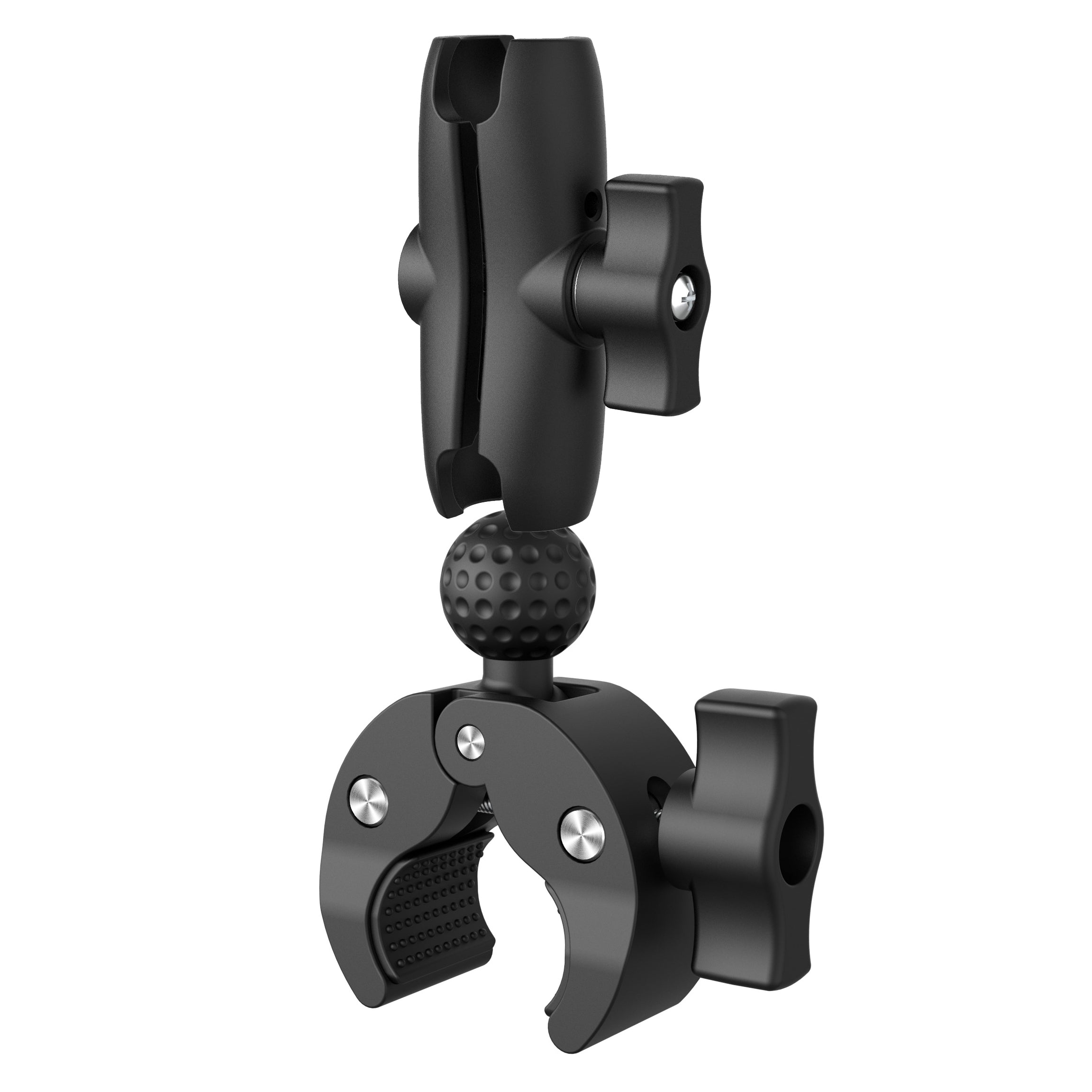 スーパークランプ式 レーシングバイクのミラーに取付用マウント