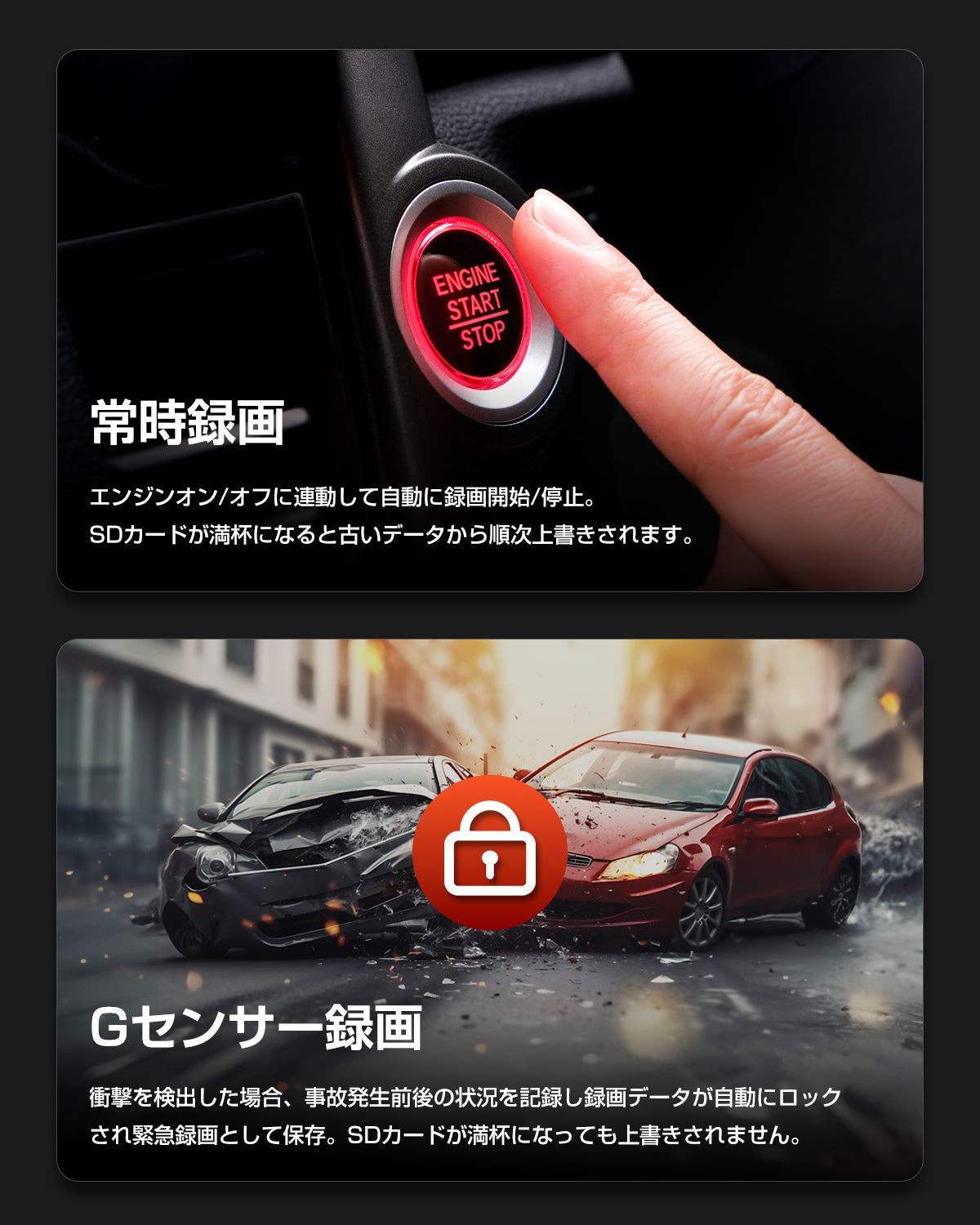 超小型ドライブレコーダー Wi-Fi搭載|AKY-P1【代引不可】