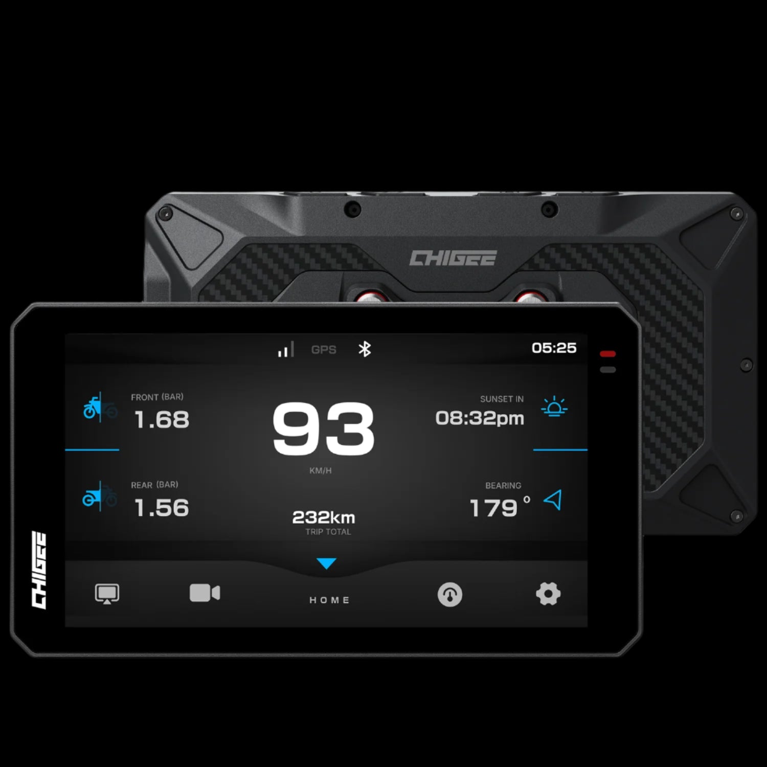 バイク界に革命を起こす業界初6インチスマートモニター | AIO-6 MAX