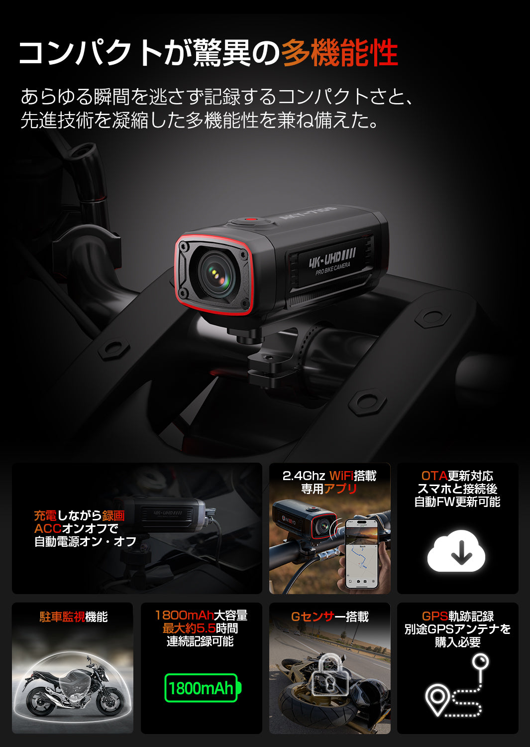 コンパクトが驚異の多機能性|AKY-710S