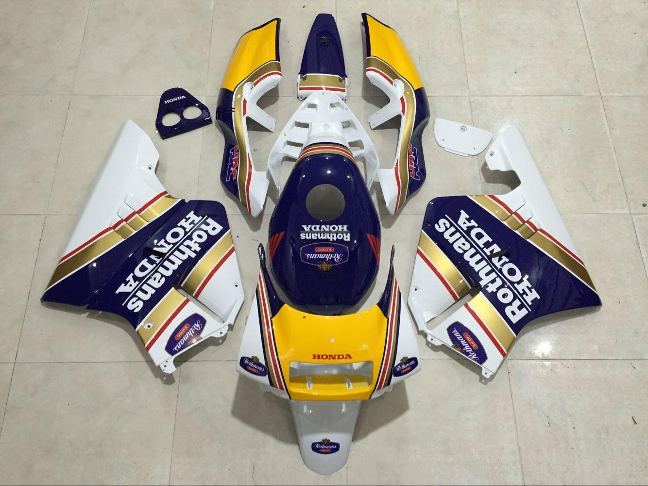 HONDA NSR250 MC21 Rothmans 外装カウル フルセット タンクカバー 透明