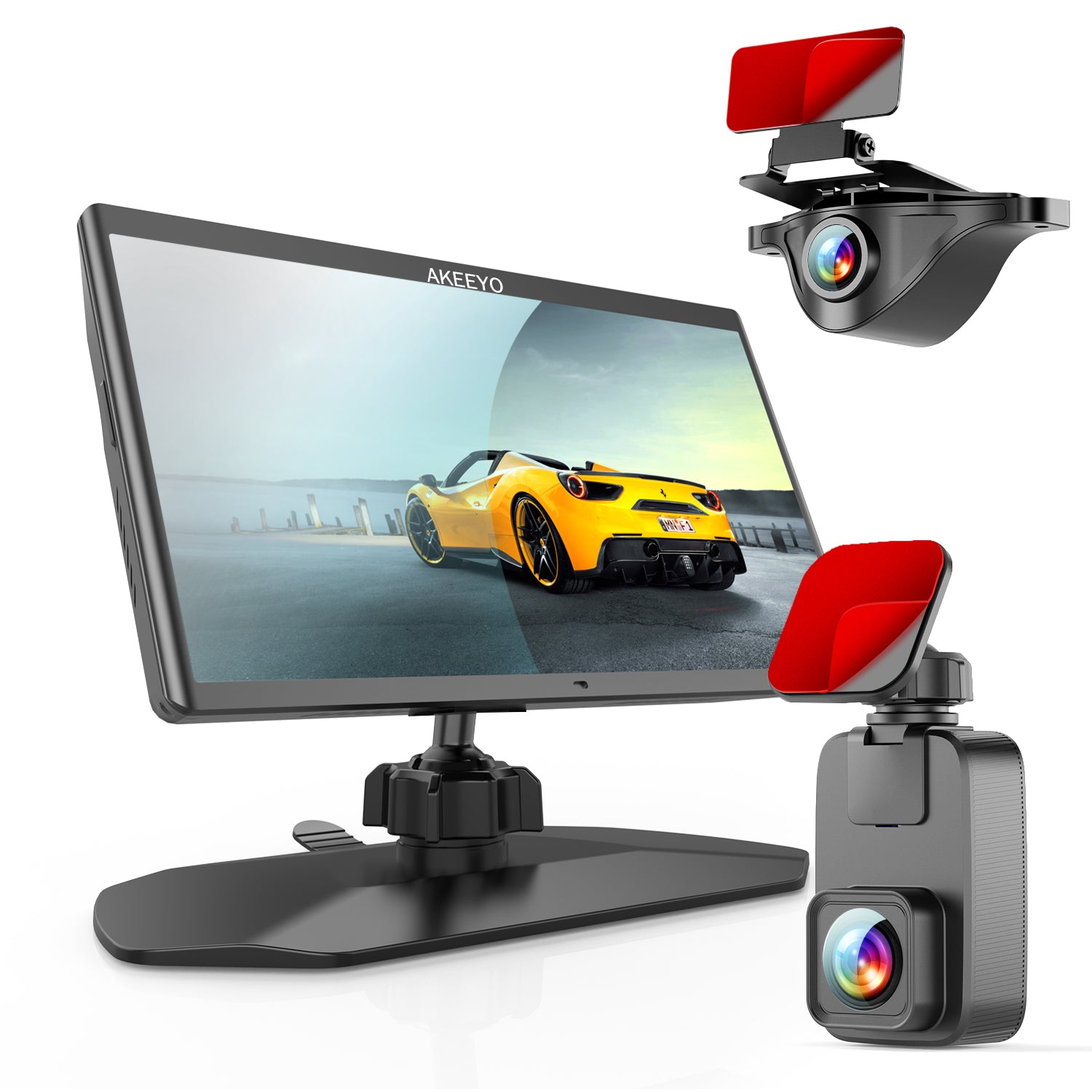 最大4カメラ対応 全分離式 5.5インチモニター ｜AKY-Z3GT Pro