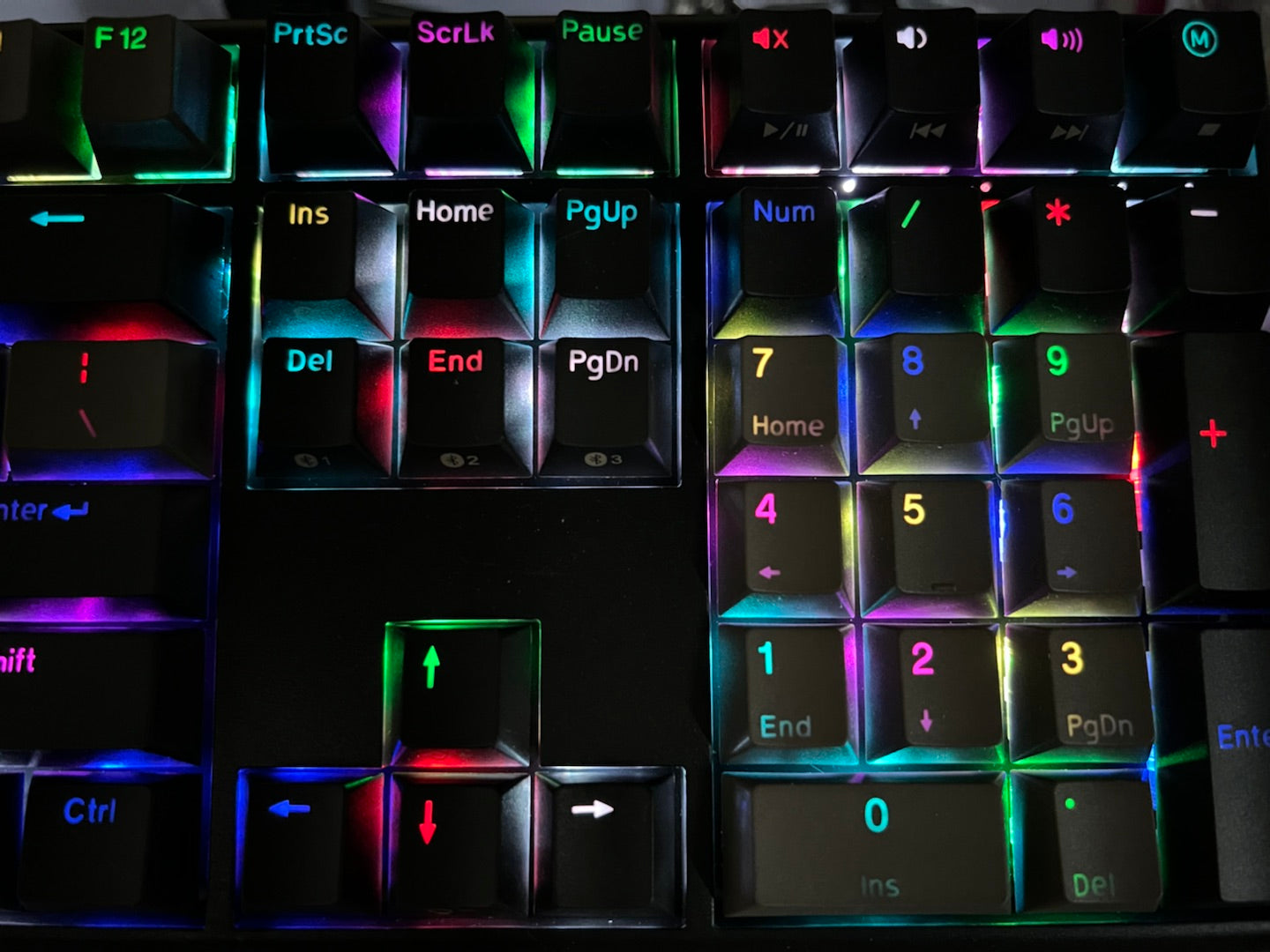 NIZ 黒系配色 静電容量無接点方式キーボード T-series 35g - AKEEYO