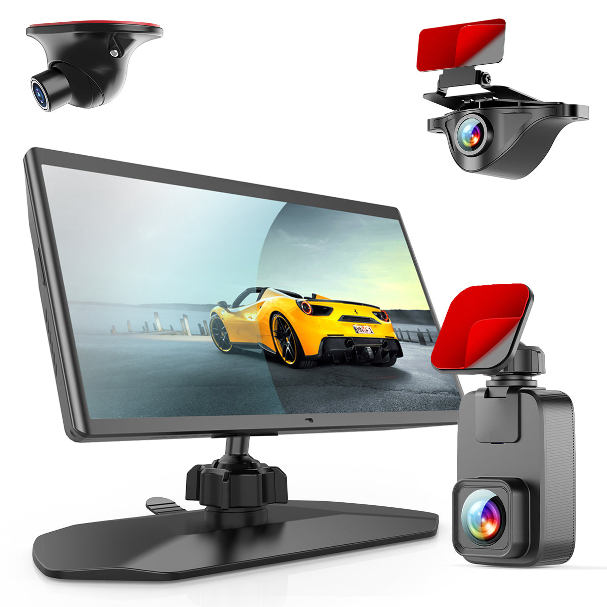 最大4カメラ対応 ドライブレコーダー セパレート 全分離式 5.5インチモニター AKY-Z3GT - AKEEYO