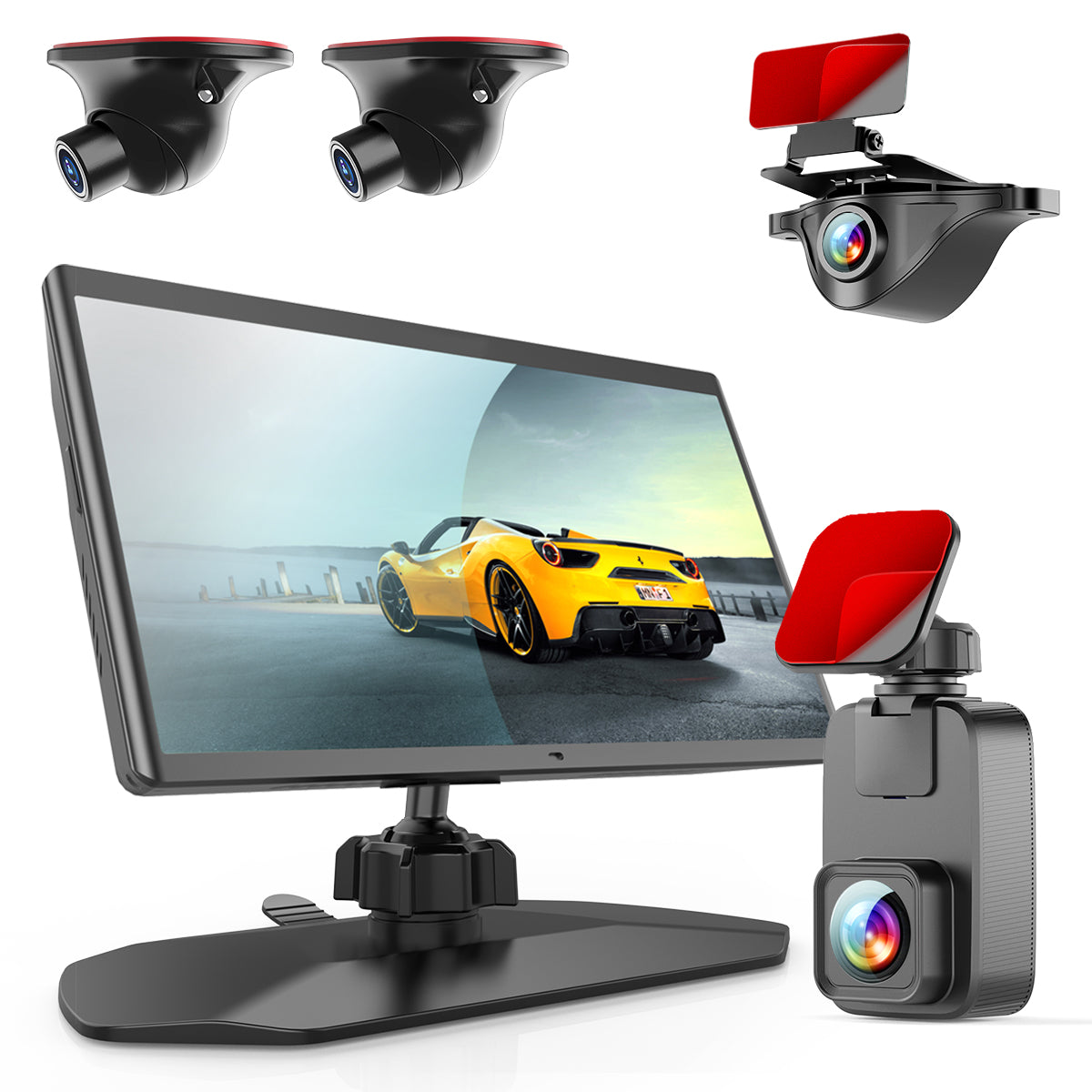 最大4カメラ対応 ドライブレコーダー セパレート 全分離式 5.5インチモニター AKY-Z3GT - AKEEYO