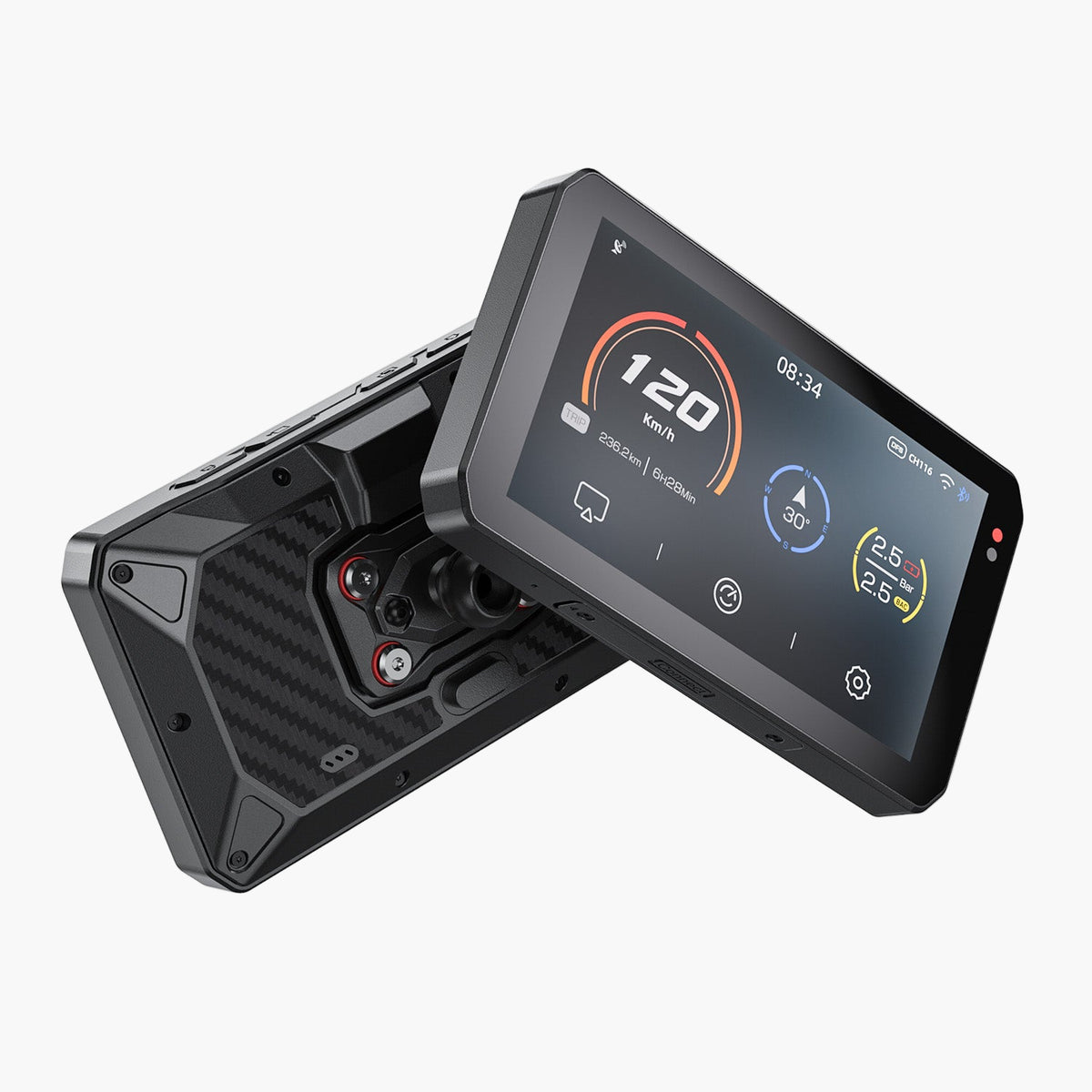YolanAuto MT5 5.0インチ スマートライドモニター AIO-5 EVO 