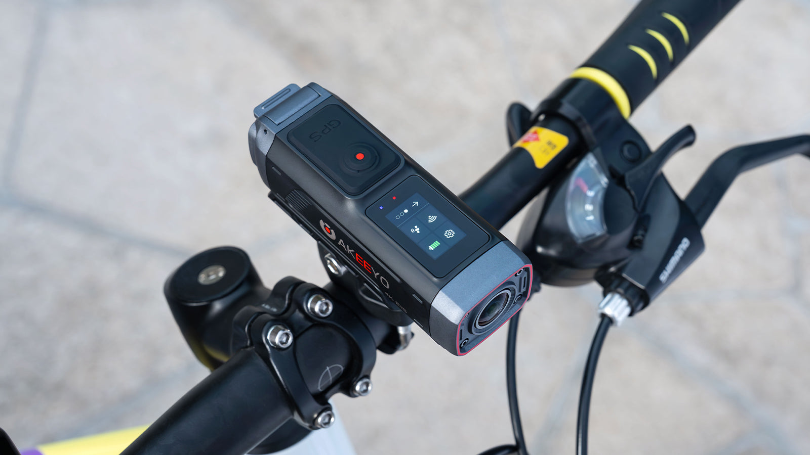 モニター搭載】バイク・自転車用ドライブレコーダー Sony製レンズ採用