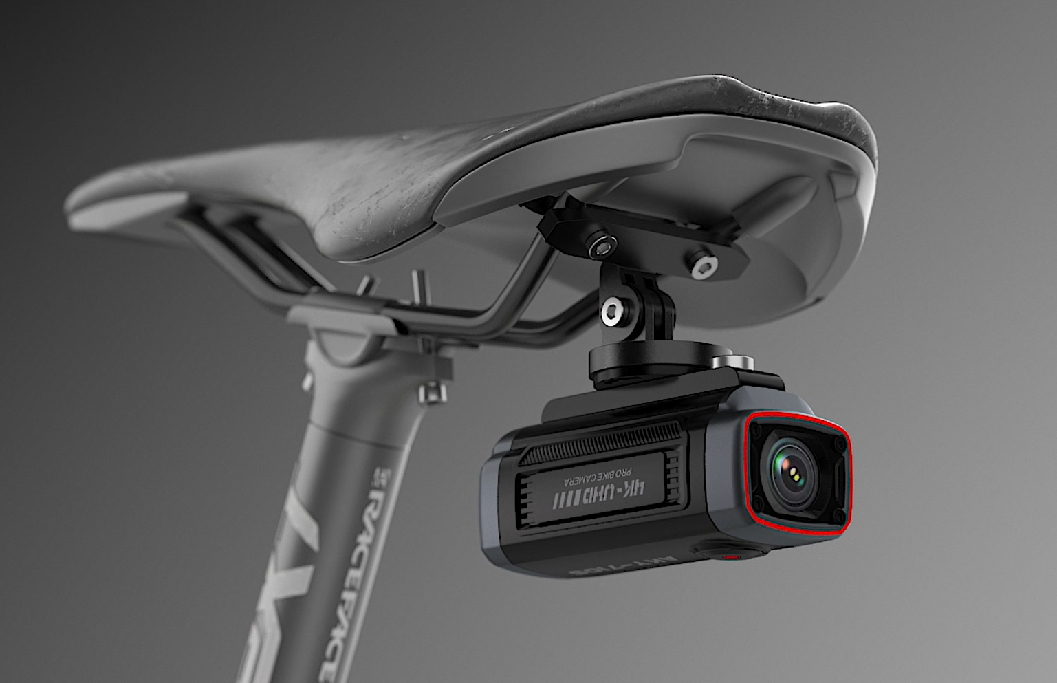 AKY-710S 自転車専用サドル下に取り付けマウント簡単取付