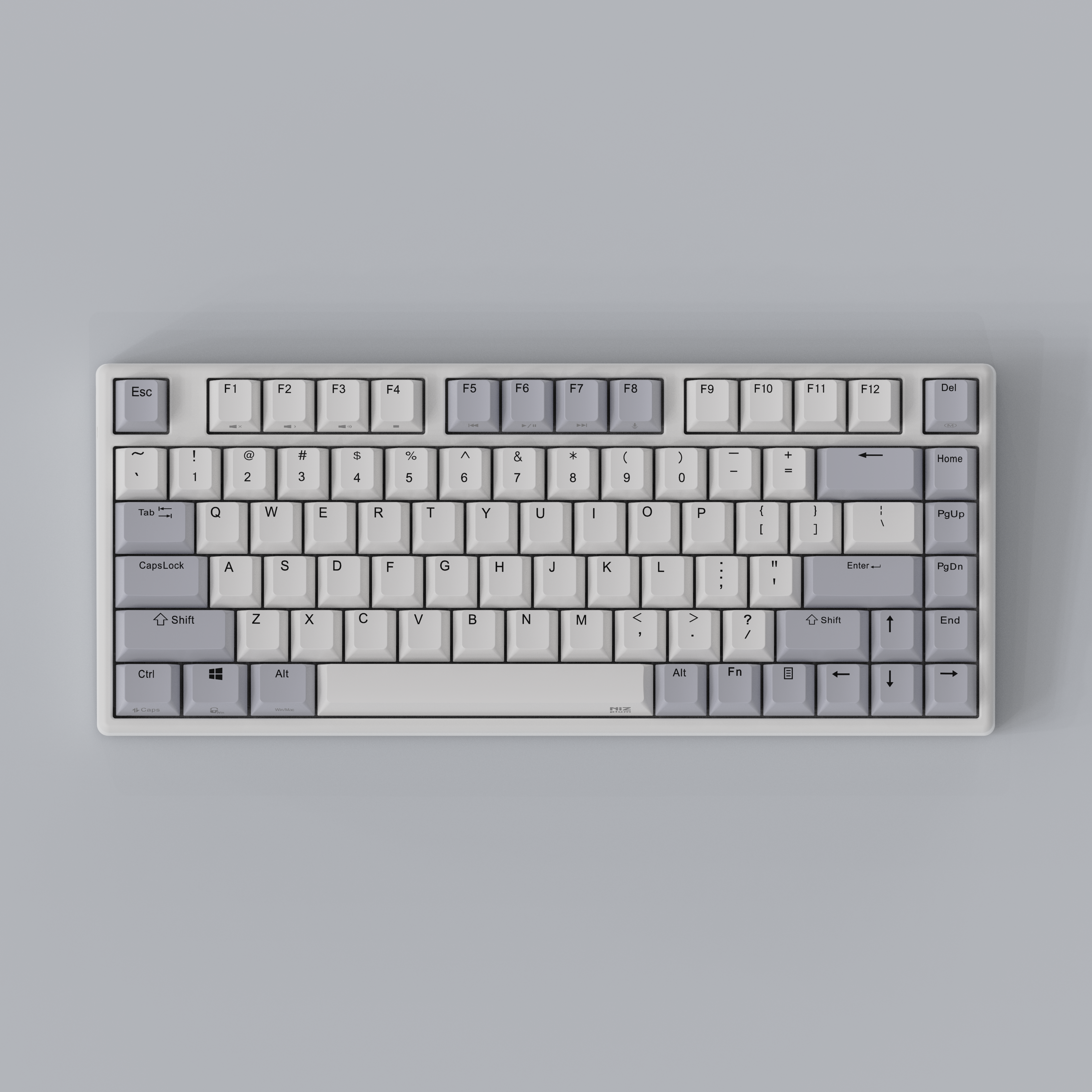 NIZ plum 静電容量無接点キーボード US配列 NiZ 静電容量無接点方式 ワイヤレスキーボード ゲーミング