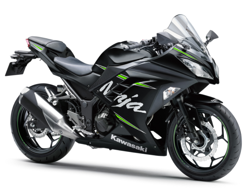 Kawasaki Ninja 250 2016年式カウル 外装セット ニンジャ250 緑/黒 デカール 塗装済み - AKEEYO