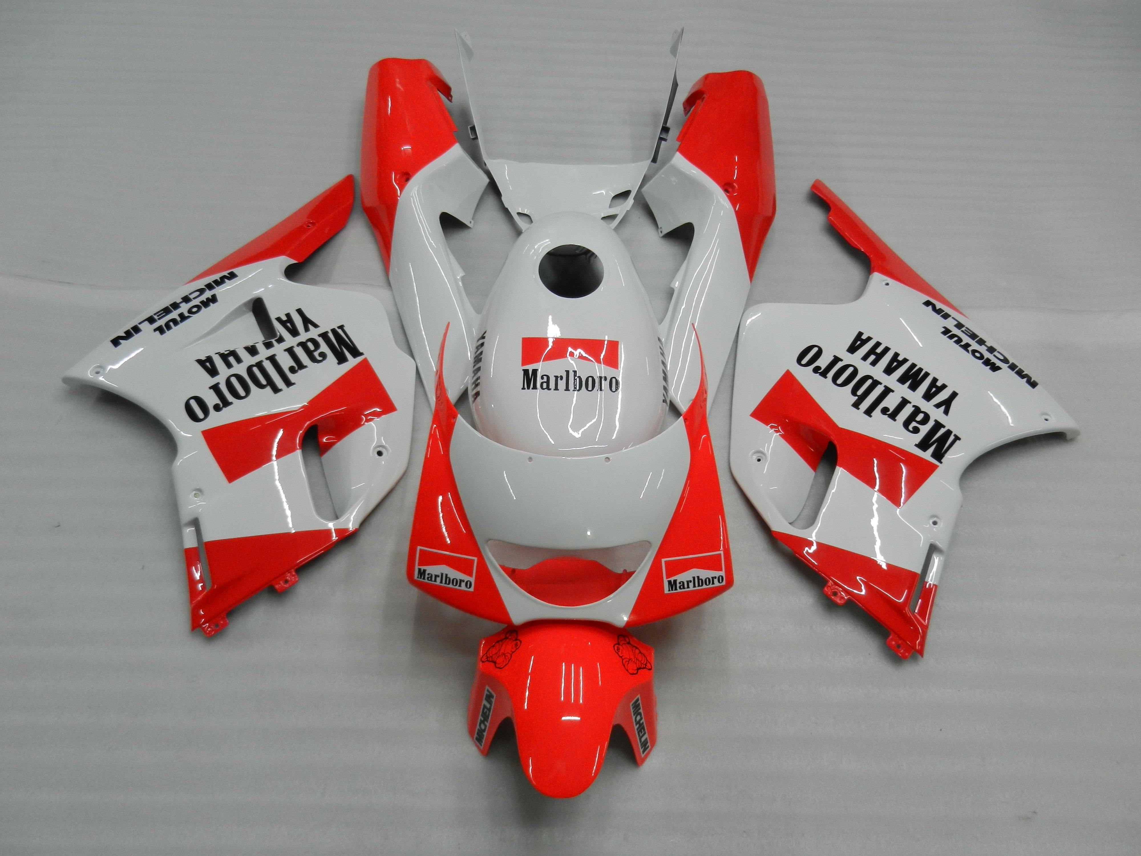 YAMAHA TZR250R 3XV 1991 外装カウル フルセット タンクカバー 透明風防スクリーンあり パーツ デカール 塗装済み - AKEEYO