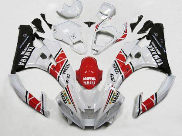 YAMAHA R6 2008~2012 外装カウル フルセット タンクカバー 透明風防スクリーンあり パーツ デカール 塗装済み - AKEEYO